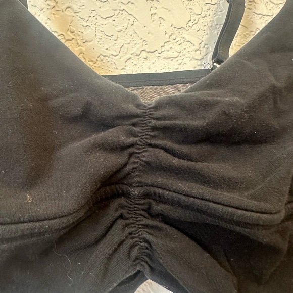 Colsie Black Ruched Bralette - Picture 2 of 5